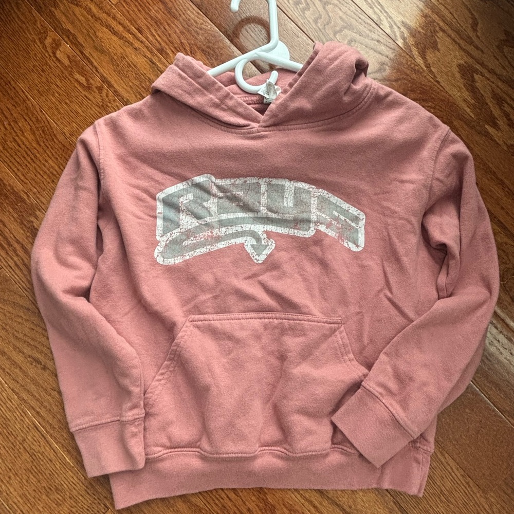 Stingrays Cheer Dusty Pink Graphic Hoodie